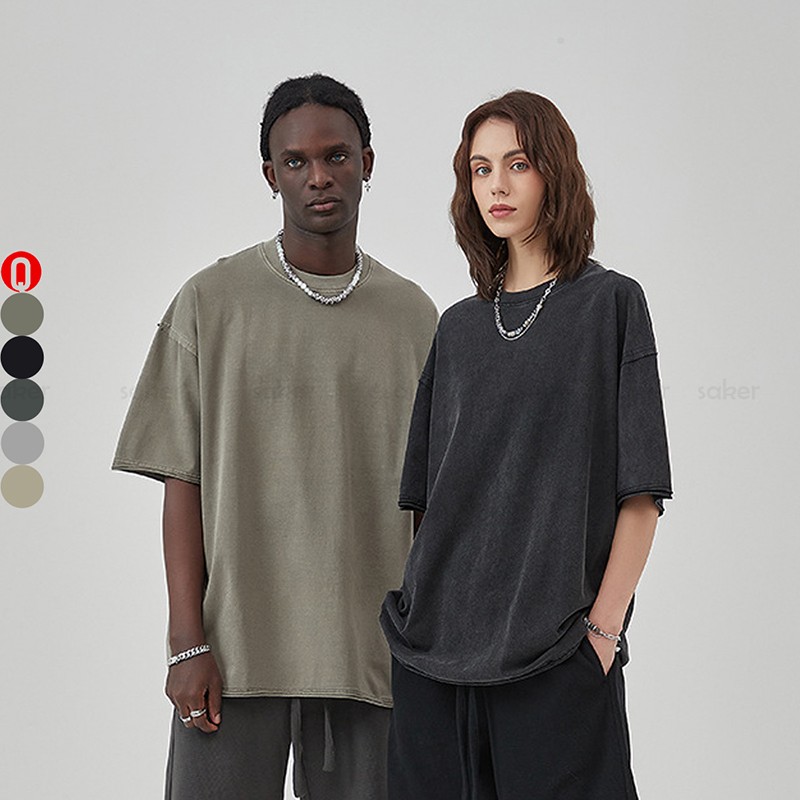 เสื้อยืดผ้าฝ้าย 100% สำหรับทุกเพศ